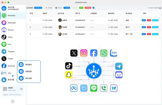 海王出海智能选品官方正版跨境电商出海工具认证界面